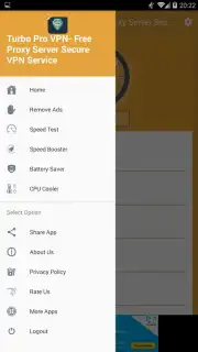 Turbo Pro VPN- Free Proxy Server Secure VPN Servic скриншот 3