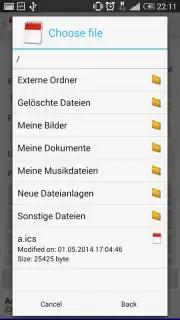 iCal Import/Export 2.4 скриншот 5