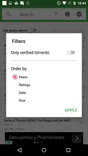 Torrent Search скриншот 4