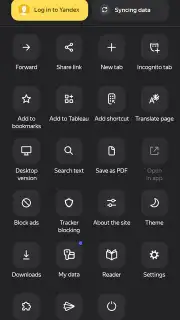 Yandex Browser скриншот 10