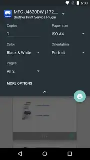 Brother Print Service Plugin скриншот 2