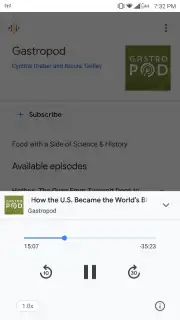 Google Podcasts скриншот 6