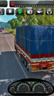 Indian Truck Driver Simulator скриншот 1