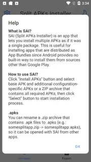 Split APKs Installer (SAI) скриншот 4