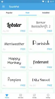 TouchPal Lite скриншот 2
