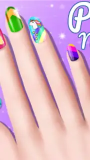 Nail Salon Game Girls Nail art скриншот 4