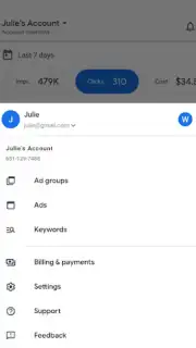 Google Ads скриншот 1