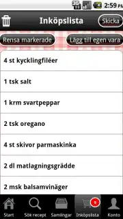 Kokaihop.se скриншот 1