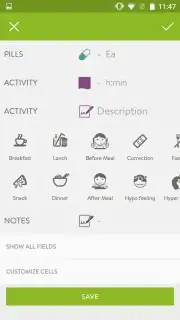 mySugr Diabetes Logbook скриншот 1
