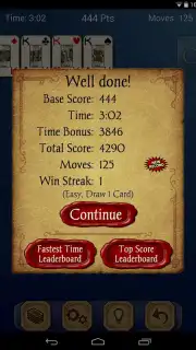 Solitaire Free скриншот 3