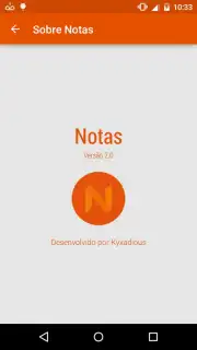 Notas скриншот 1