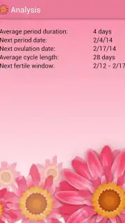 My Cycles Period and Ovulation скриншот 2