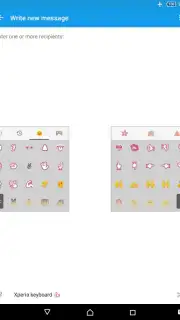 Teclado Xperia скриншот 1