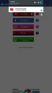 VidGet - YouTube, Insta and TikTok downloader скриншот 3