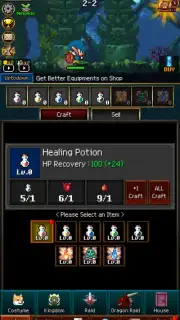 Dungeon & Alchemist скриншот 1