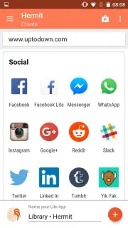 Hermit Lite Apps Browser скриншот 6