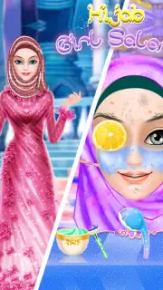 Hijab Girl Salon- Muslim Fashion Princess Makeover скриншот 4