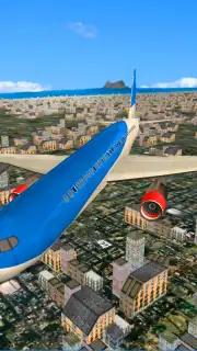 Airplane Pilot Simulator 3D скриншот 5