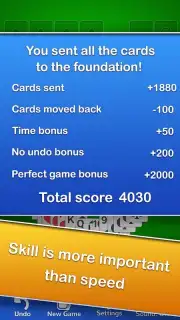 Solitaire Zen скриншот 1