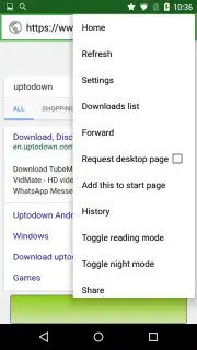 Turbo Browser скриншот 6
