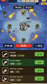 Apexlands- idle tower defense скриншот 7