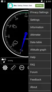 mu Barometer скриншот 3