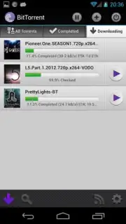 BitTorrent скриншот 1