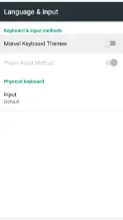 Marvel Keyboard Themes скриншот 1