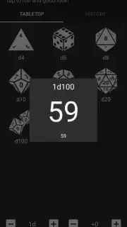 RPG Simple Dice скриншот 5