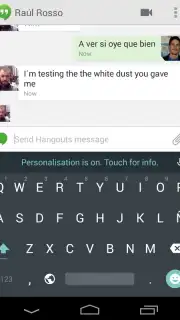 Android L Keyboard скриншот 3