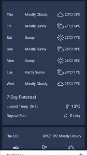 Daily Forecast скриншот 9
