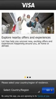 Visa. Мои привилегии скриншот 1