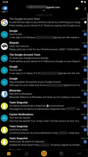 BlueMail скриншот 2