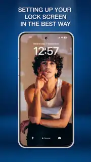 Lock Screen iOS 16 скриншот 3