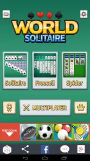 World solitaire скриншот 4