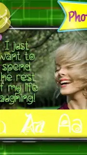 Cute Text Photo Maker and Editor скриншот 2