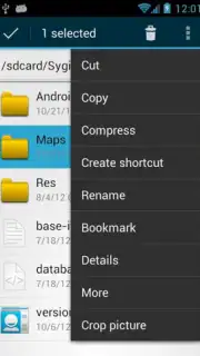 OI File Manager скриншот 2