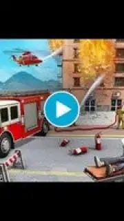 Rescue Fire Truck Simulator 3D скриншот 1