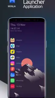 Minla : Minimalist launcher скриншот 1