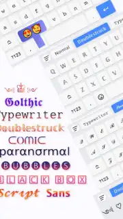 Fonts Aa - Keyboard Fonts Art скриншот 8