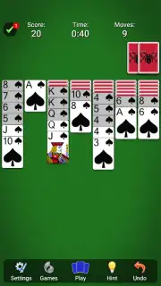 Spider Solitaire скриншот 6