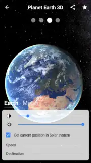 Earth Planet 3D live wallpaper скриншот 9