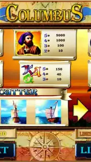 Columbus Deluxe slot скриншот 6