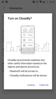 Samsung Internet Beta скриншот 3