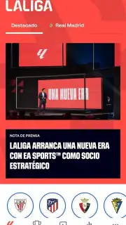 LALIGA Official App скриншот 2