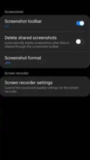 Samsung Record screen скриншот 3
