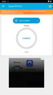 SuperVPN Pro скриншот 1