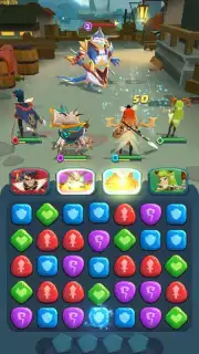 Valiant Tales: Puzzle RPG скриншот 6