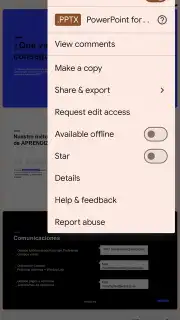 Google Slides скриншот 8
