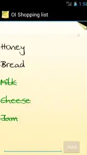 OI Shopping list скриншот 9